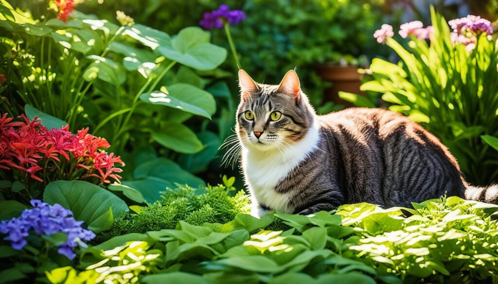 rośliny bezpieczne dla kotów Ogrody